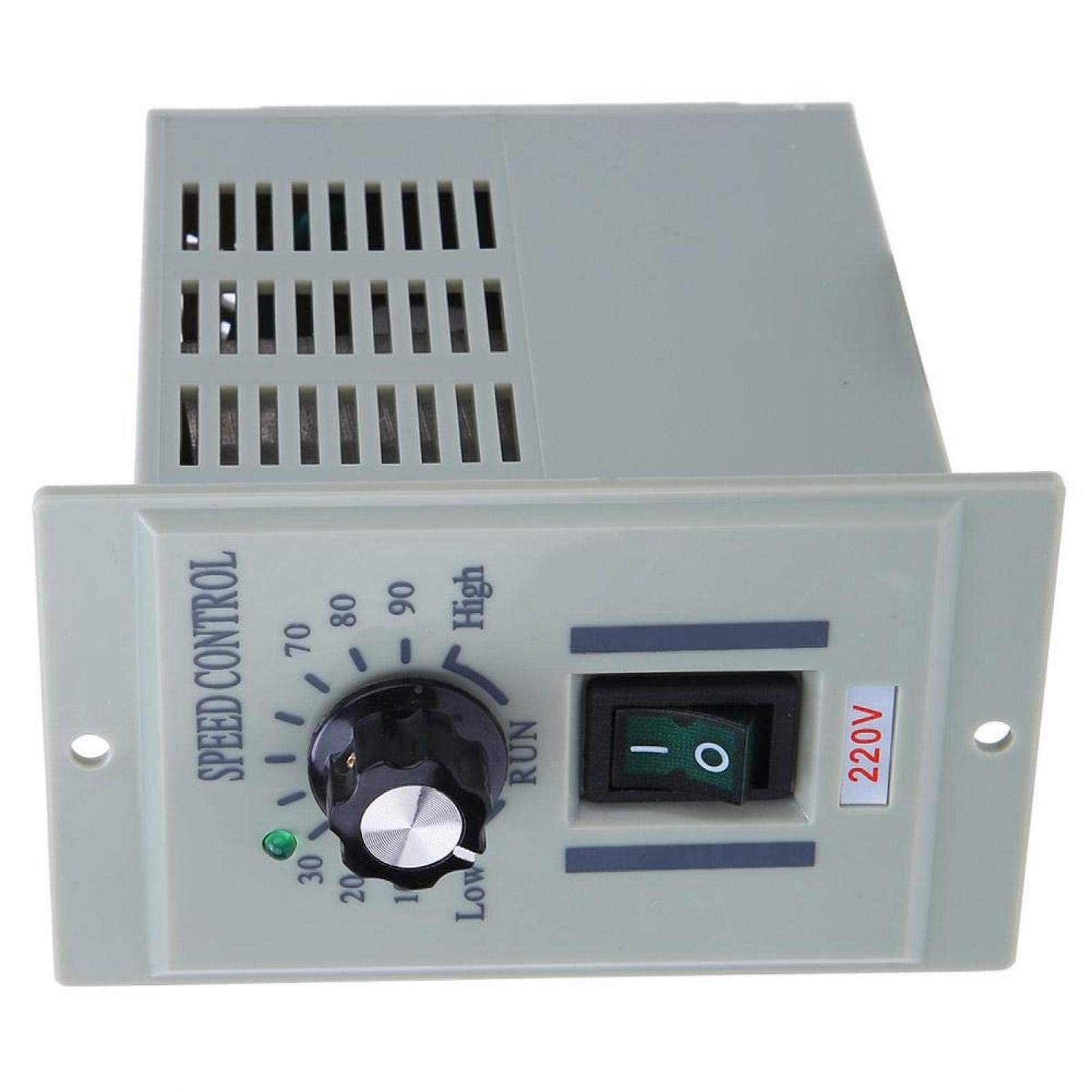 220V AC Motor Speed Controller - DC 0-180V Output, Variable Speed Governor for Packaging Equipment & Industrial Machinery | Perfect for Conveyor Belts, Mixers, Fans & More