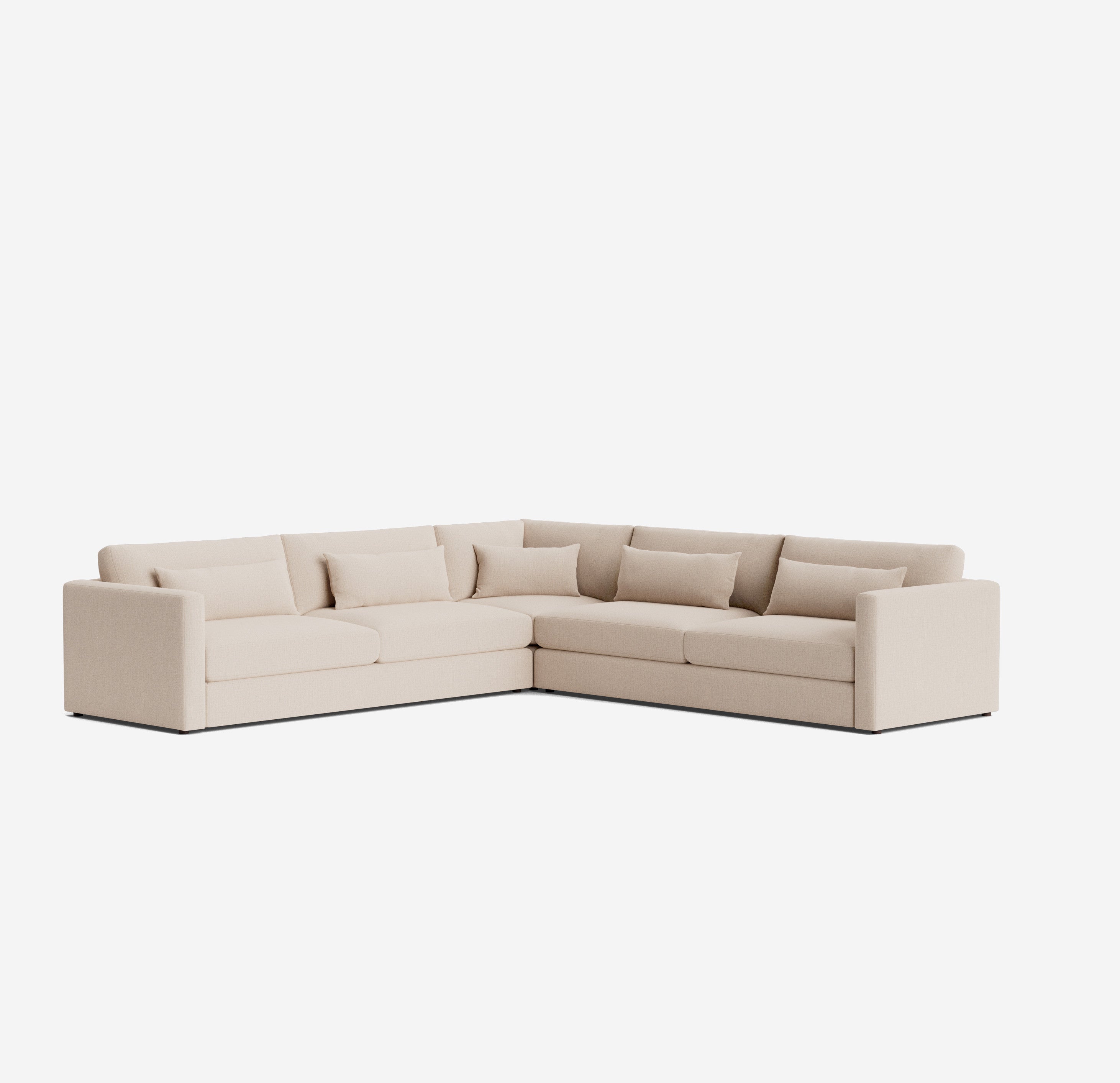 Durham Corner Sectional Sofa - Modern L-Shaped Couch with Storage | Comfortable Living Room Furniture for Small Spaces & Apartments