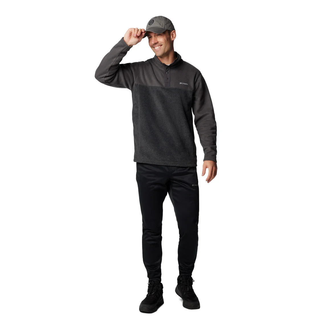 Columbia Steens Mountain™ Half Snap II Fleece Pullover for Men - Warm & Comfortable Fleece Jacket for Outdoor Hiking, Camping & Winter Activities