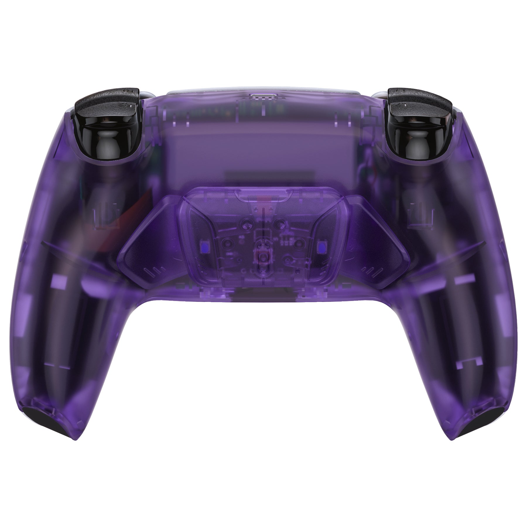 eXtremeRate Remappable RISE4 Remap Kit for PS5 Controller BDM-010/020 - Clear Atomic Purple | Customizable Back Buttons for Gaming | Perfect for FPS, RPG & Competitive Play