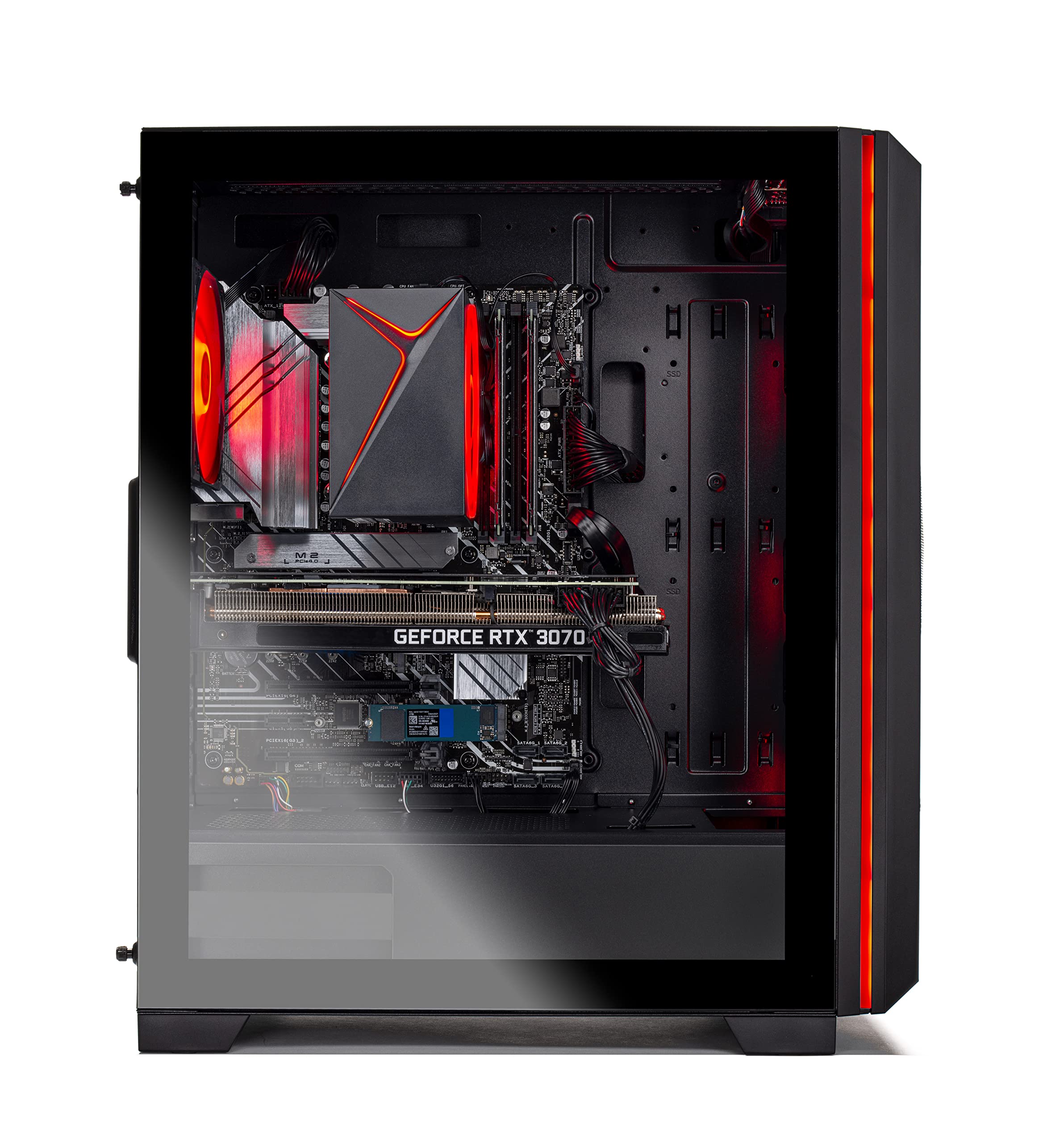 Skytech Gaming Chronos High-Performance Gaming PC - Intel Core i7-12700K 3.6GHz, NVIDIA RTX 3080, 1TB NVMe SSD, 32GB DDR5 RAM, 750W Gold PSU, WiFi 6, Windows 10 Home - Ultimate Gaming & Streaming Desktop for Esports, VR & 4K Gaming