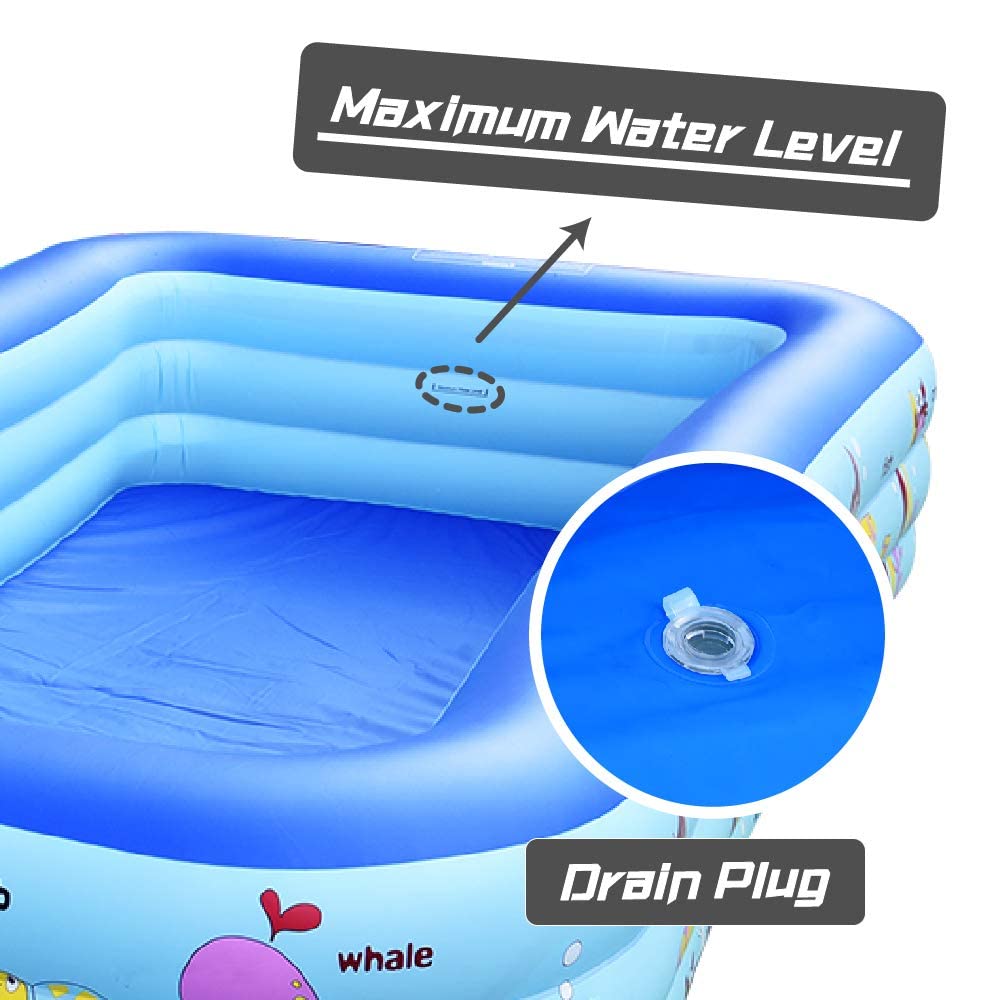 Best Inflatable Swimming Pool for Adults & Kids - 117