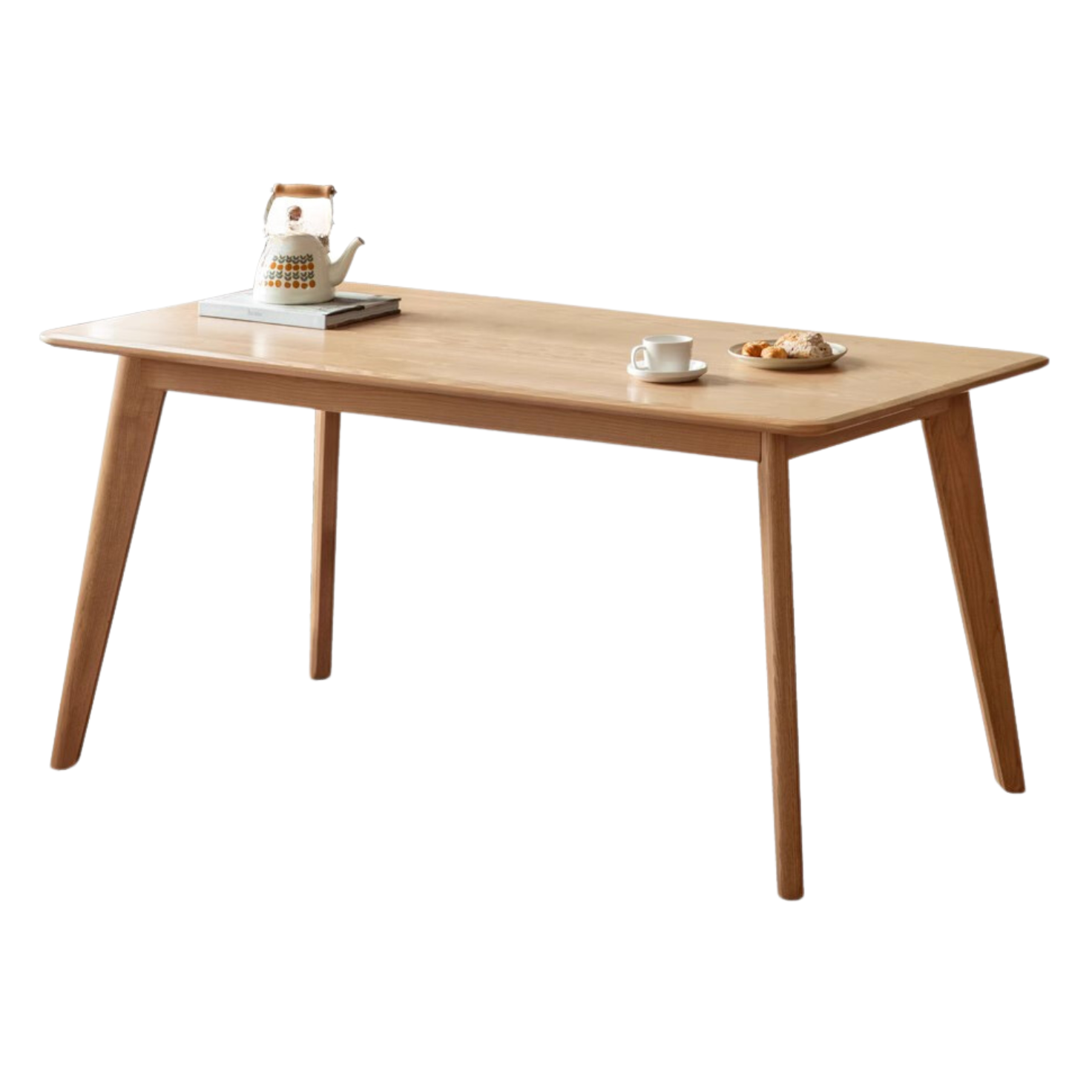 70.8x33.4x29.5 inch / 180x85x75.8 cm / Natural Wood Color / Oak Dining table