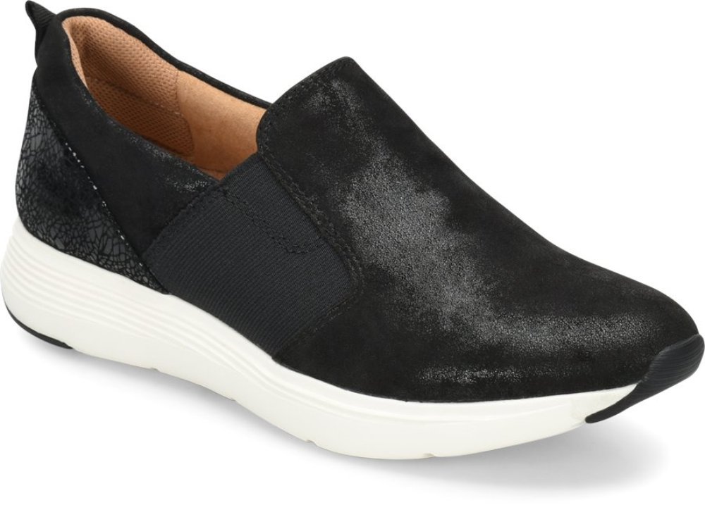 Comfortiva Women's Nicole Comfortable Slip-On Shoes for Walking, Work & Casual Wear | Lightweight & Breathable Design for All-Day Comfort