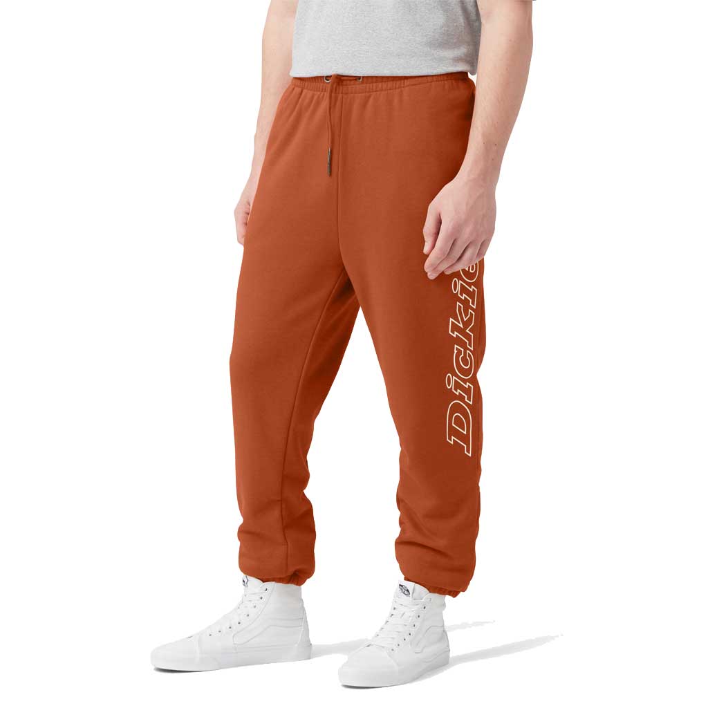 Dickies Uniontown Sweatpant for Men - Comfortable Fleece-Lined Sweatpants with Elastic Waistband | Gingerbread Color | Perfect for Work, Gym & Casual Wear
