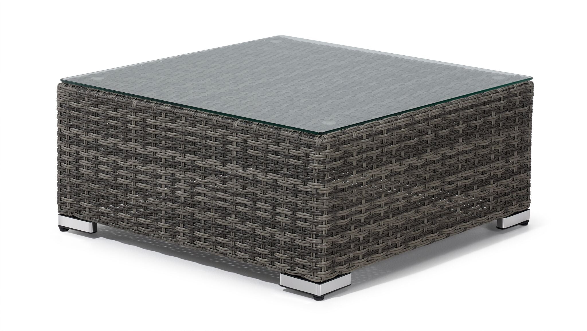 Dark Grey Cove Outdoor Coffee Table - Weather-Resistant Patio Furniture for Garden, Poolside, and Backyard Relaxation