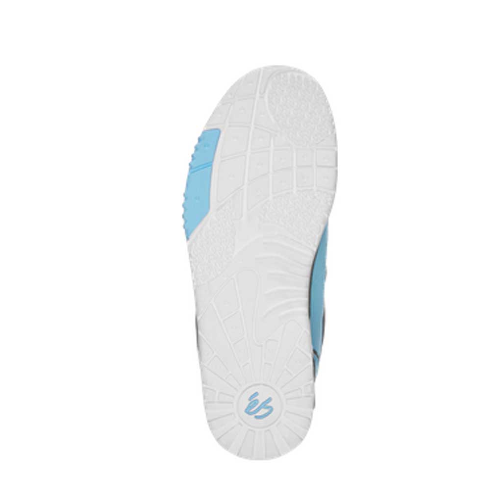 eS Silo x Tribo Skateboard Shoes - Blue, Black & White Colorway - Perfect for Street Skating & Casual Wear