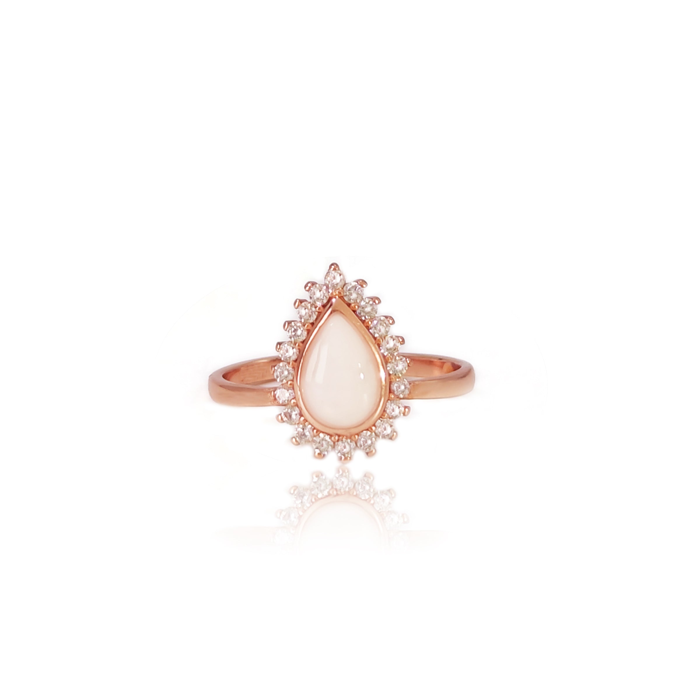 Nurturing Drop Breastmilk Ring - 925 Sterling Silver Nursing Jewelry for Breastfeeding Moms - Perfect for Mother's Day, Baby Shower Gifts & Everyday Wear