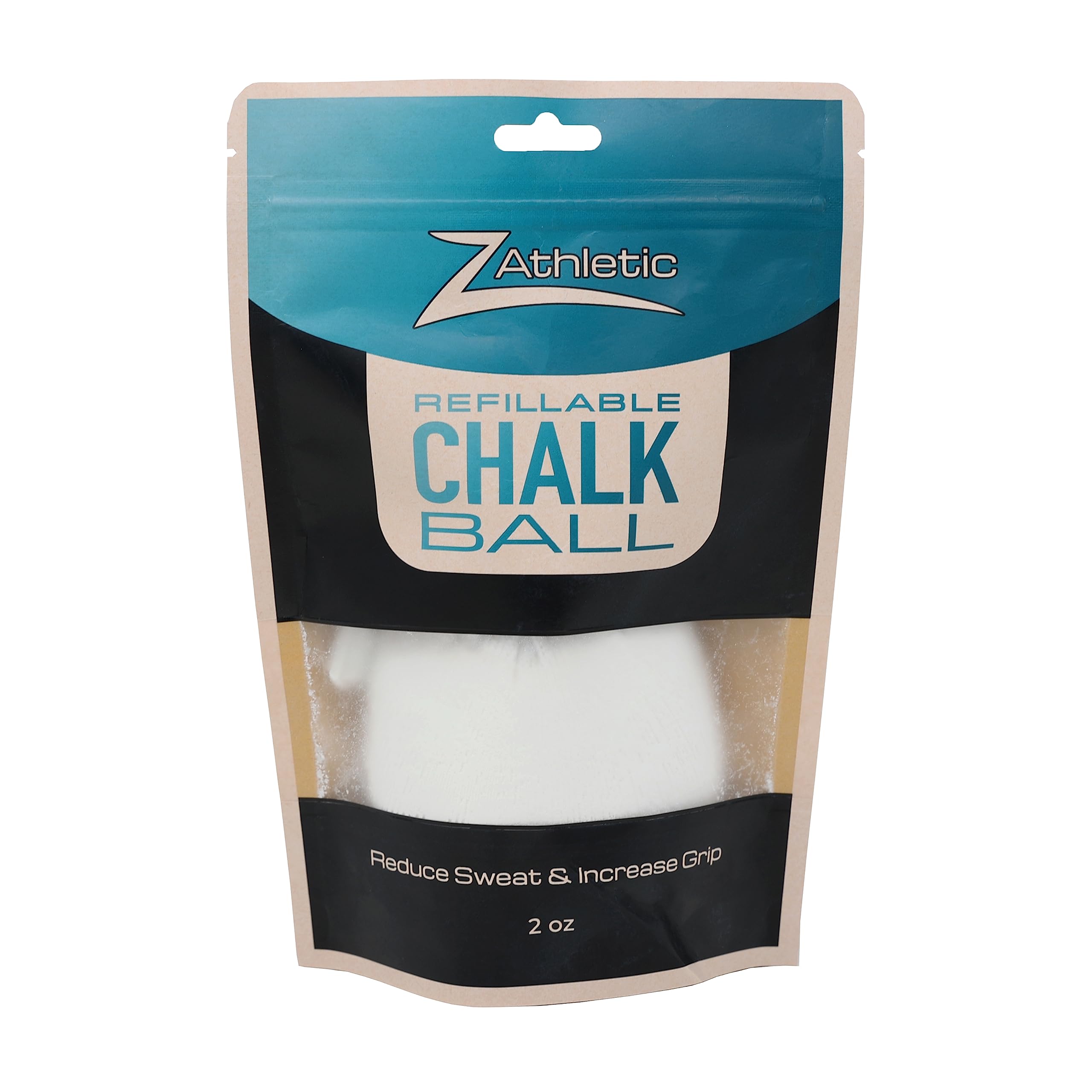 Premium Z Athletic Gym Chalk - Non-Slip Magnesium Carbonate for Rock Climbing, Gymnastics, Weightlifting & Powerlifting | Dust-Free Formula for Better Grip | Ideal for Home Gym, CrossFit & Outdoor Training