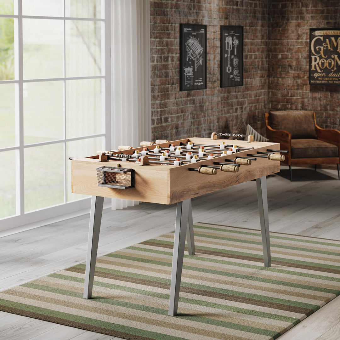 Best Foosball Table for Home & Game Room - Professional Soccer Table Game for Adults & Kids - Perfect for Parties, Family Fun & Office Entertainment