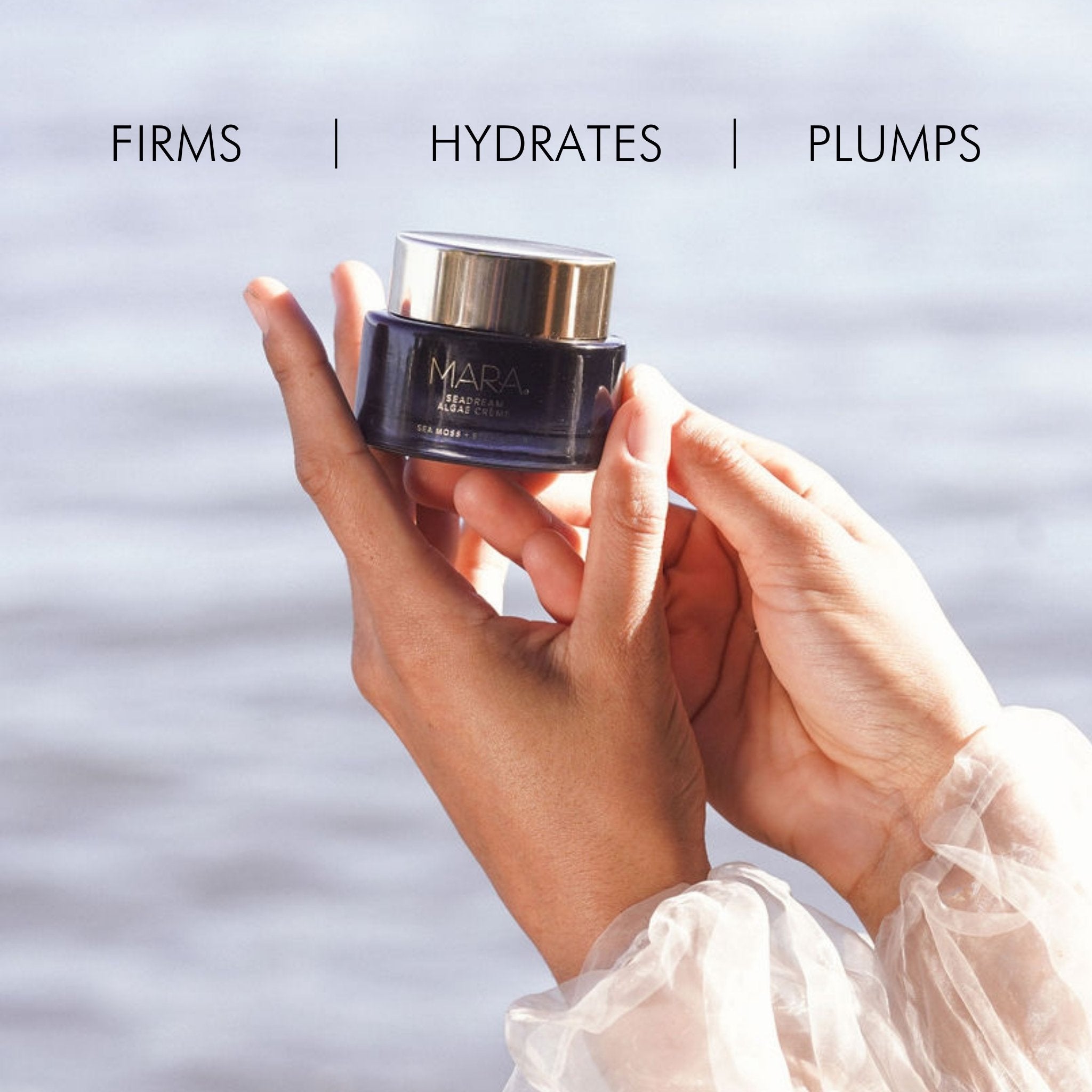 Sea Moss & Stem Cell Firming Algae Cream - Anti-Aging Face Moisturizer for Wrinkles & Fine Lines - Hydrating & Lifting Skincare for Daily Use & Night Routine