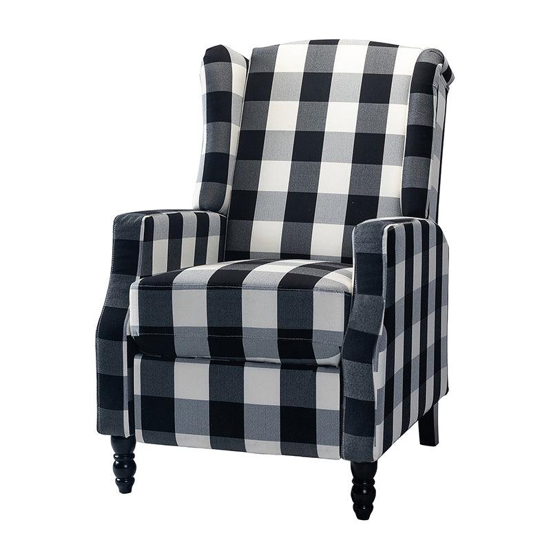 Lilith Upholstered Recliner Chair - Adjustable Backrest & Footrest, Ergonomic Living Room Reclining Chair for Relaxing, Reading & Watching TV