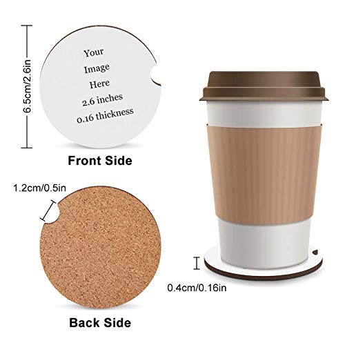 Custom Car Coasters 2-Pack - 2.6