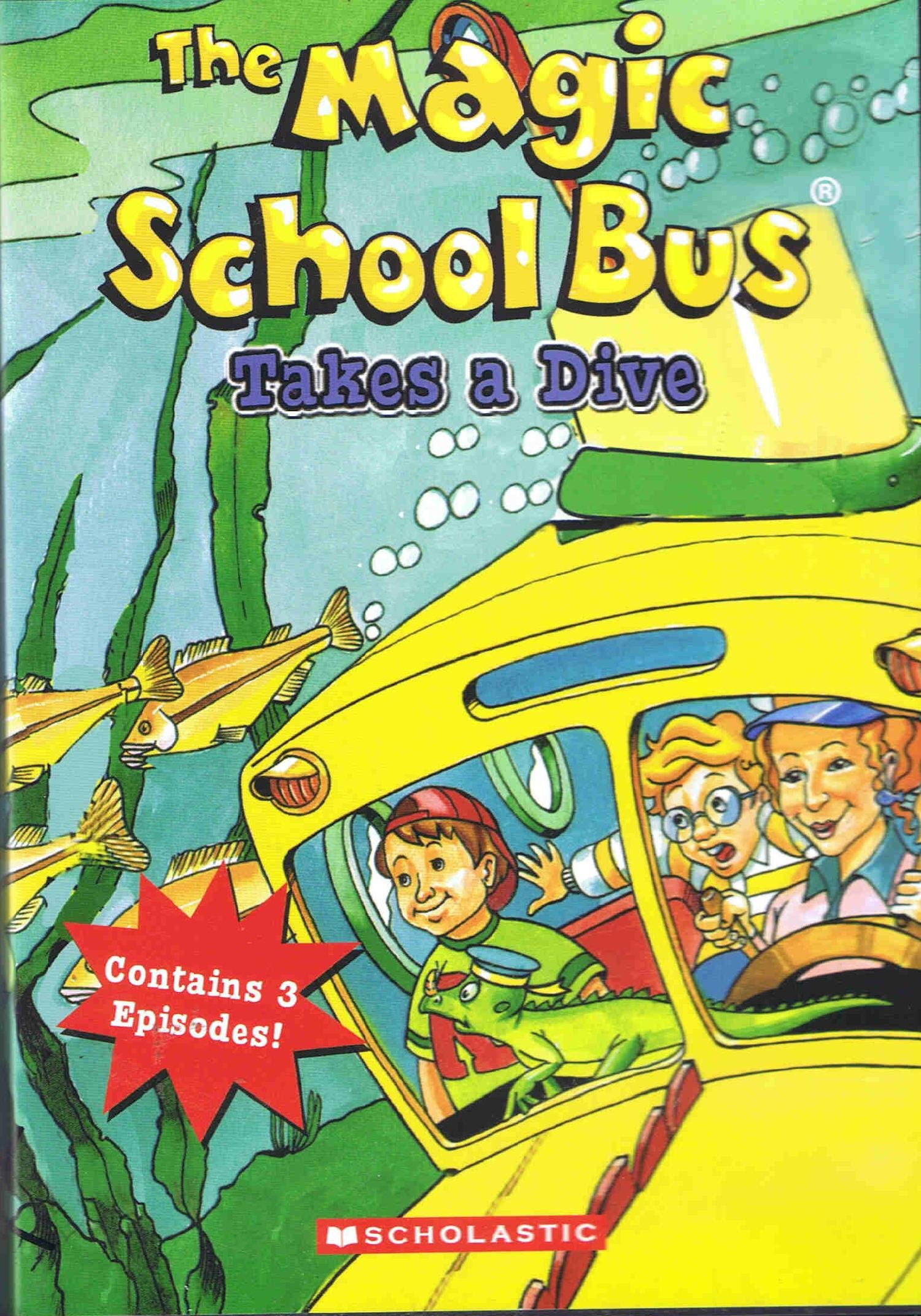 The Magic School Bus Takes a Dive - Educational Science Adventure Book for Kids | Perfect for Classroom Learning & Homeschooling Activities