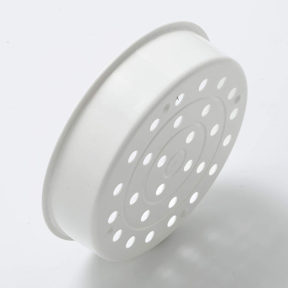 Plastic Steam Basket for Vegetables, Eggs & Baby Food - 3L Steaming Rack Stand Compatible with Rice Cooker & Food Warmer (Ivory) | Perfect for Healthy Cooking, Meal Prep & Baby Food Preparation
