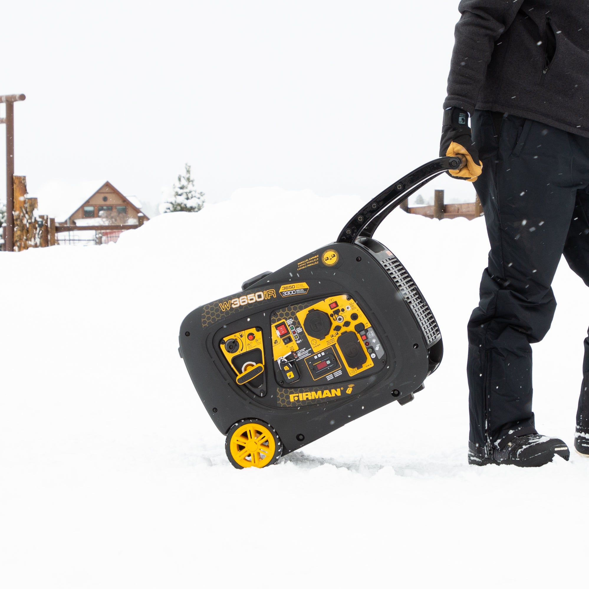 3650W Portable Inverter Generator with Remote Start - Quiet, Reliable Power for Camping, RV Trips & Home Backup