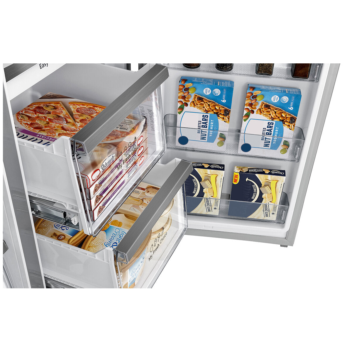 Hisense 609L French Door Refrigerator - Stainless Steel HRCD610TS - Large Capacity Smart Fridge for Modern Kitchen & Family Use