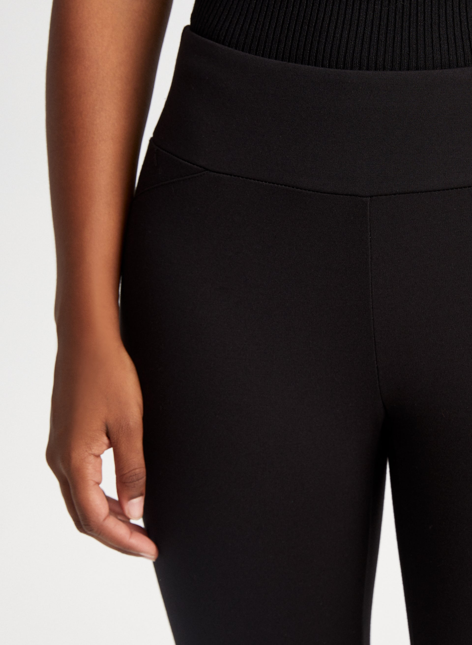 Essential Pull On Leggings - High Waist Stretchy Yoga Pants for Women, Comfortable Workout Tights for Running, Gym, Lounge & Everyday Wear