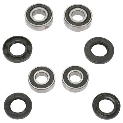 Pivot Works Front Wheel Bearing Kit for Kawasaki KFX 50 2003-2006 - Replacement Parts for ATV Maintenance & Off-Road Riding