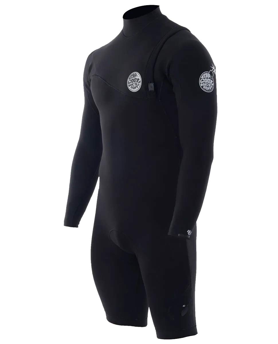 Rip Curl E Bomb Zip Free 2/2 Long Sleeve Springsuit Wetsuit for Men & Women - Surfing, Diving & Water Sports Thermal Protection