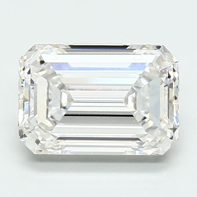 2.41 Carat E VS1 Emerald Cut Lab-Created Diamond - Perfect for Engagement Rings & Luxury Jewelry