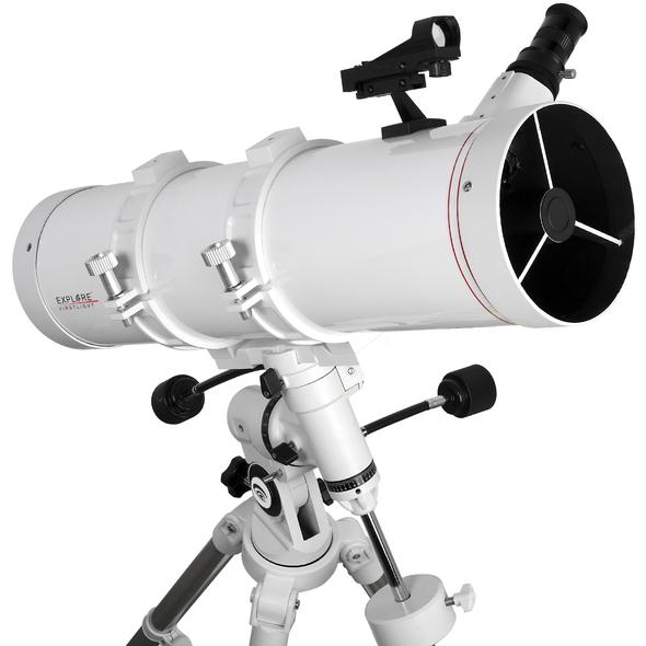 Explore Scientific FirstLight 130mm Newtonian Telescope with EQ3 Mount - Perfect for Stargazing, Astrophotography & Backyard Astronomy (FL N130600EQ3)