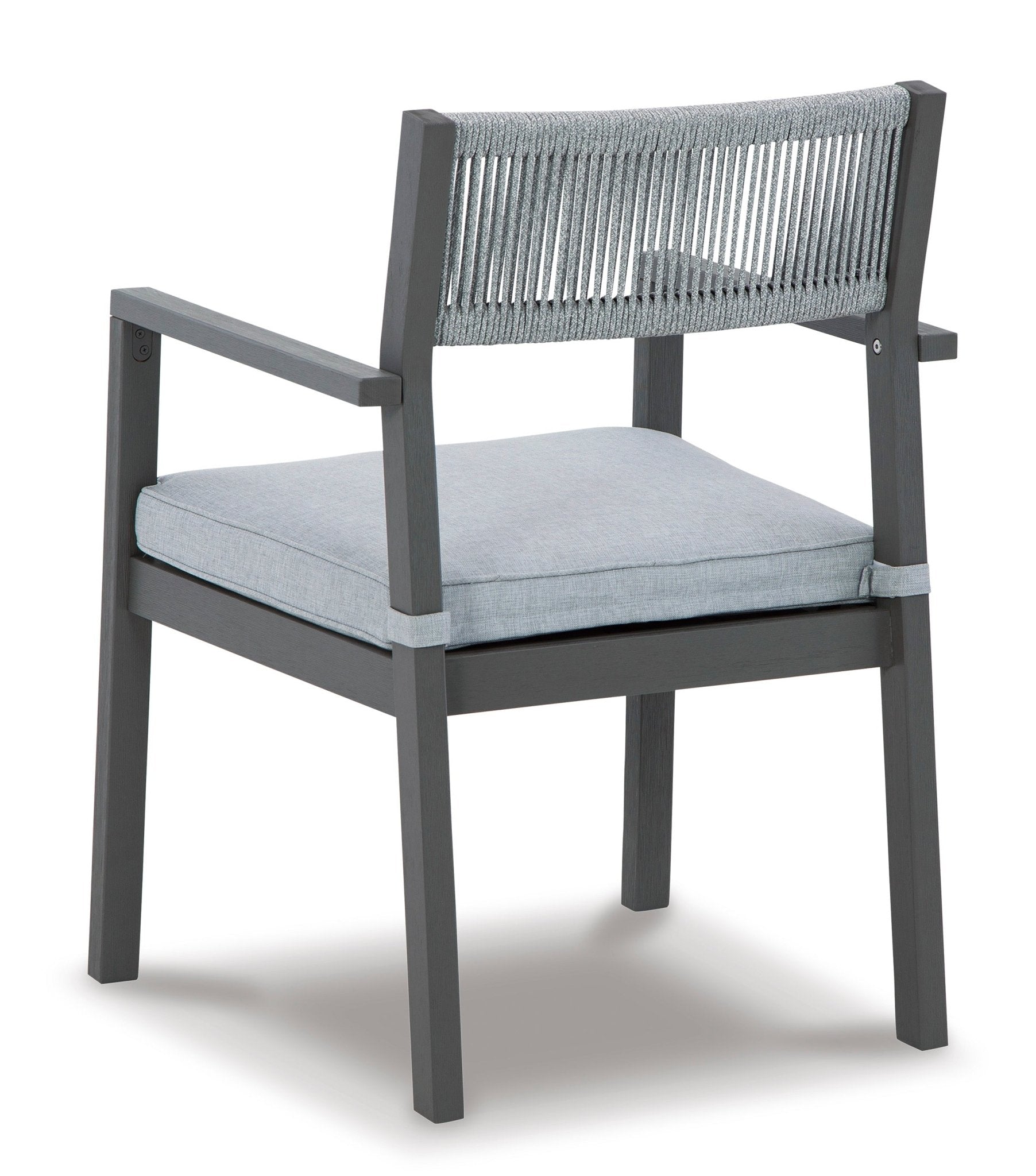 Elliana Outdoor Dining Arm Chairs - Weather-Resistant Patio Furniture Set of 2, Comfortable Garden Chairs for Backyard, Poolside, and Restaurant Use