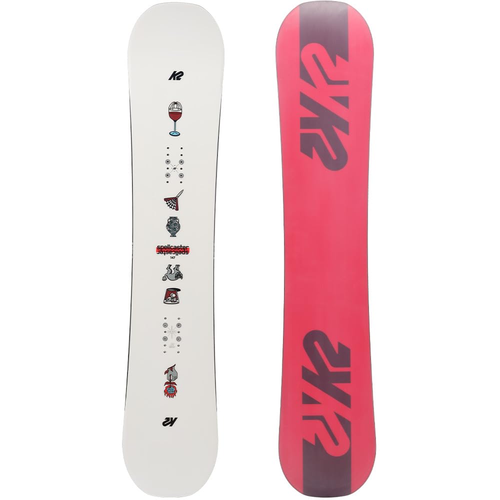K2 Spellcaster Women's Snowboard - All-Mountain Freestyle Snowboard for Women | Perfect for Park, Powder & Groomed Runs