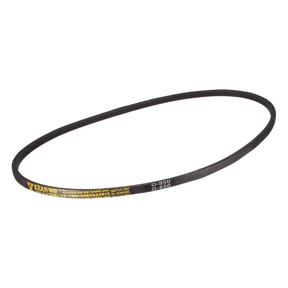 uxcell O-850 Industrial Lawn Mower Rubber V Belt - 850mm Inner Circumference, 10mm Width, 6mm Height - Replacement Belt for Lawn Tractors & Commercial Mowers