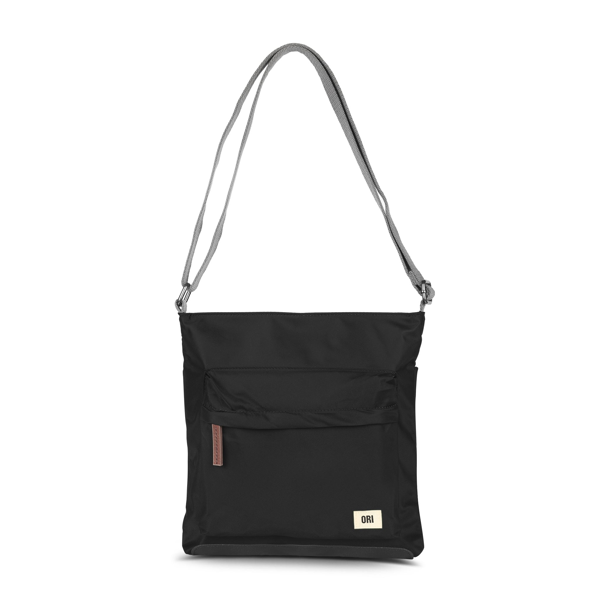 Kennington B Black Recycled Nylon Backpack - Eco-Friendly Waterproof Laptop Bag for Men & Women - Perfect for Work, Travel, and Outdoor Adventures