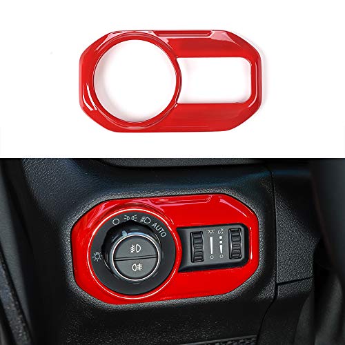 Red Headlight Control Decor