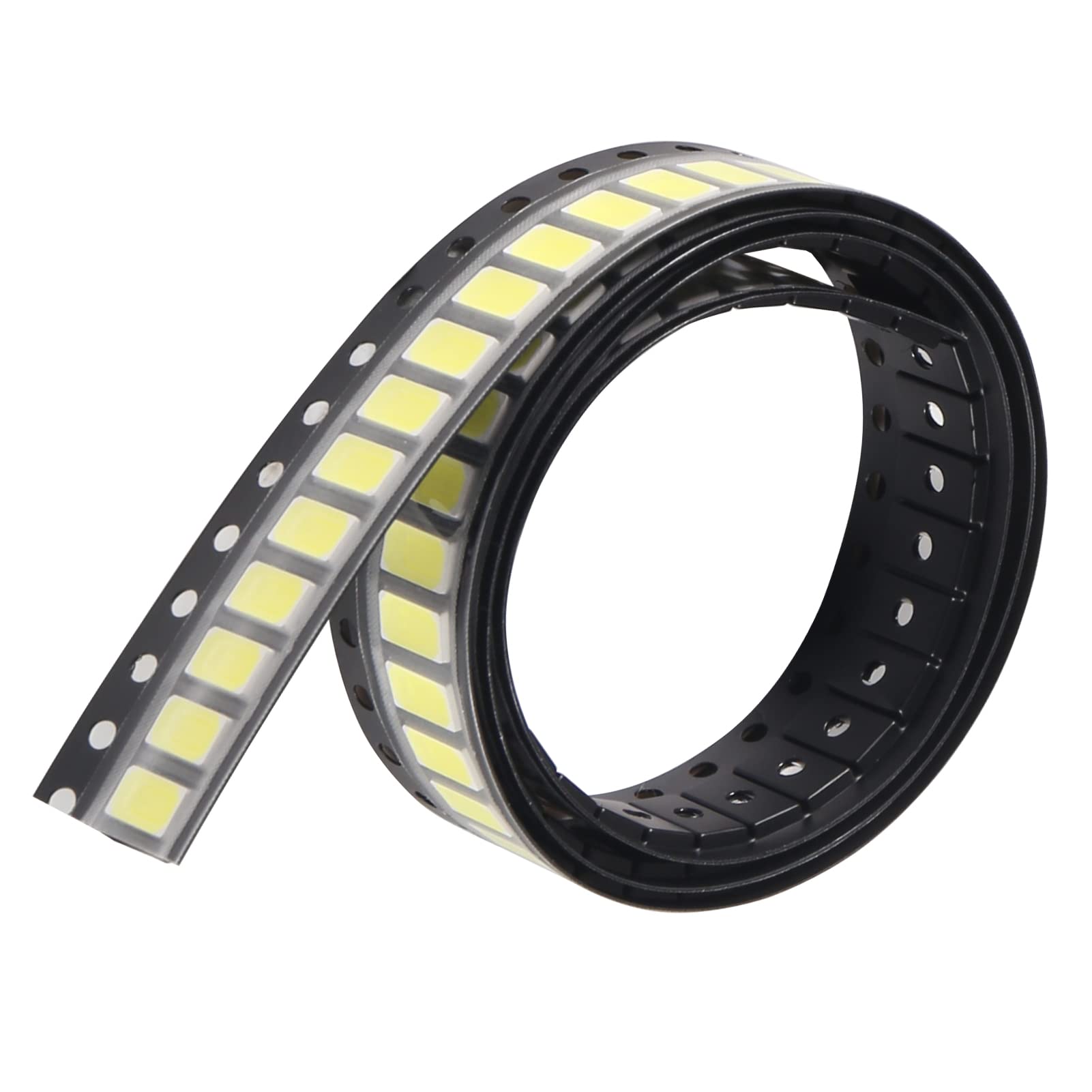 100pcs 5730 SMD LED Diode Lights - 6000K Cool White Super Bright LED Chips for DIY Electronics, Home Lighting, and Automotive Bulb Replacement