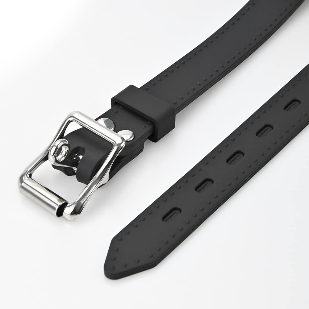 Adjustable Ball Gag with Leather Straps - SM Bondage Toy for Cosplay & Roleplay