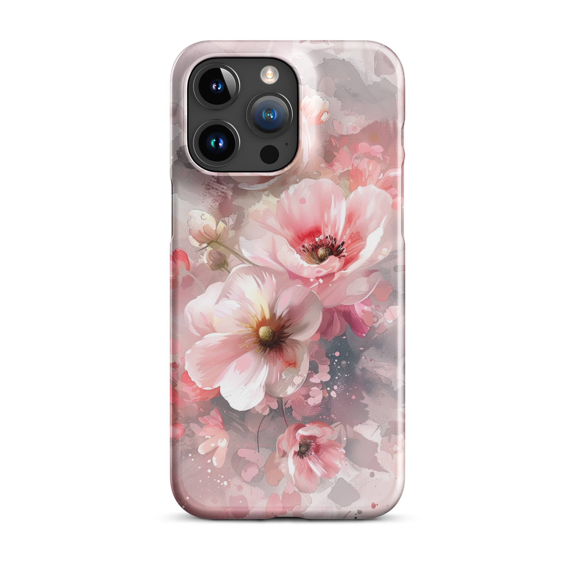 Floral Snap Case for iPhone® - Stylish Protective Cover for iPhone Models - Perfect for Everyday Use, Travel & Fashion Accessories