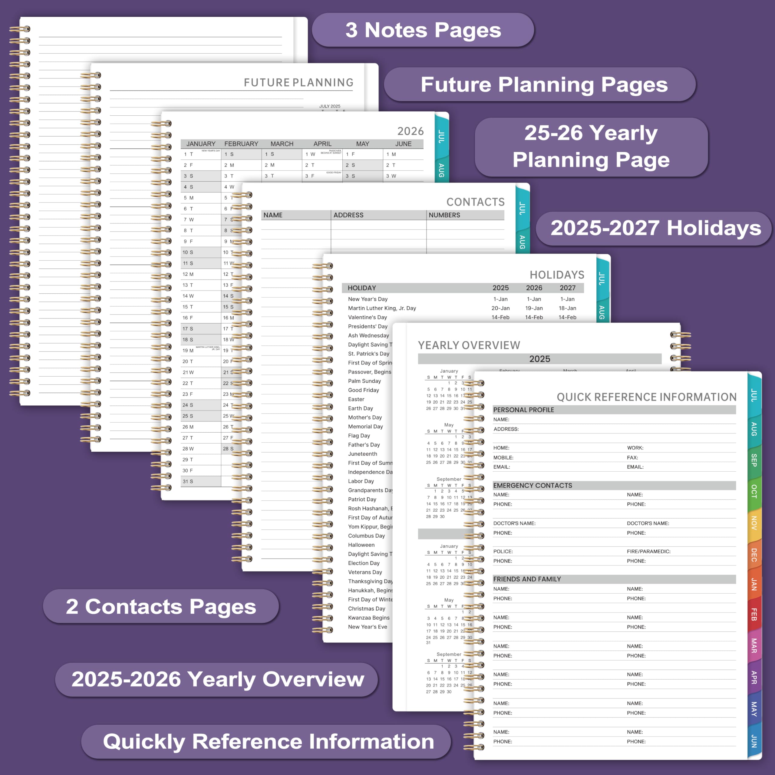2025-2026 Weekly Appointment Planner - 9