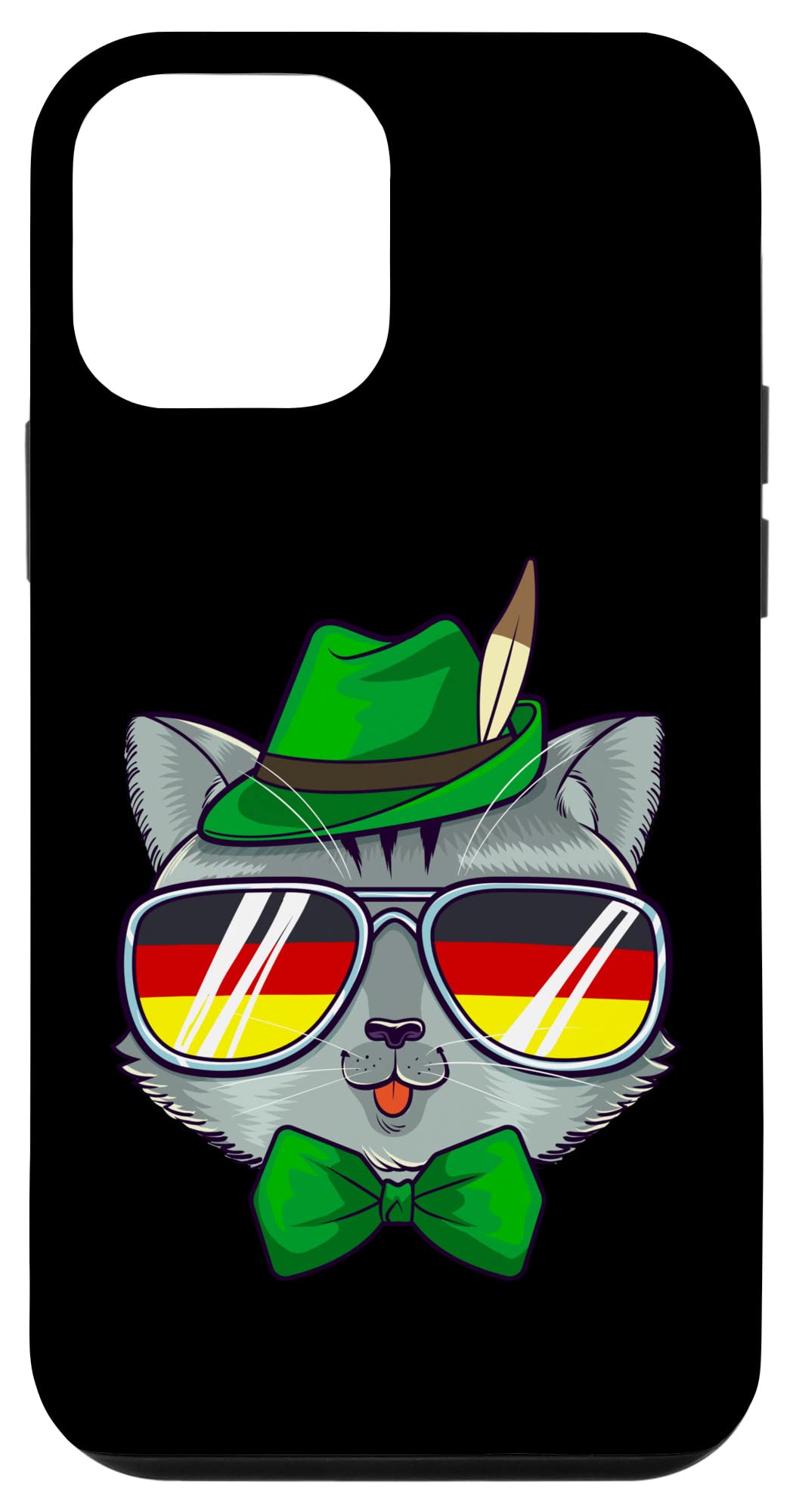iPhone 12 Mini Oktoberfest Case - Bavarian German Alpine Hat Design for iPhone 12 Mini - Perfect for Oktoberfest, German Festivals, Beer Celebrations & Themed Parties