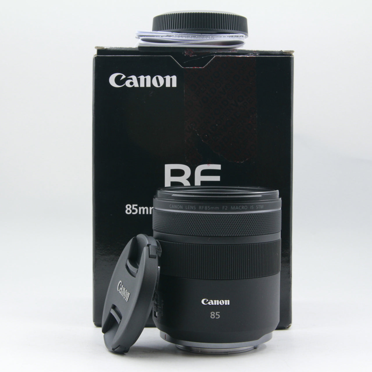 Open Box Excellent Condition Canon RF 85mm f/2 Macro IS STM Lens - Perfect for Portrait Photography, Product Shots & Close-Up Macro Shooting