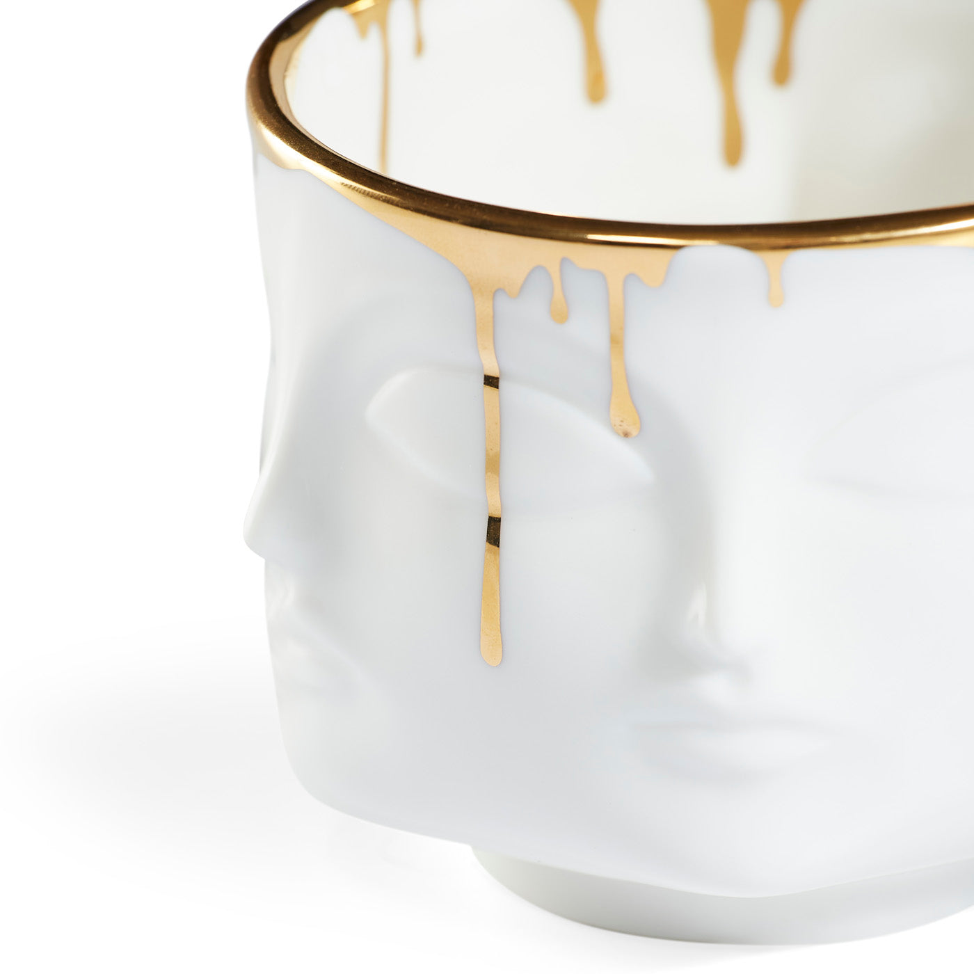 Gilded Dora Maar Condiment Bowl - Elegant Ceramic Serving Dish for Sauces, Dips & Spices - Perfect for Dinner Parties, Entertaining & Home Decor