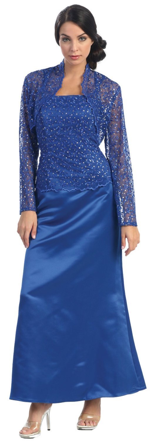 Elegant Mother of The Bride Formal Evening Dress - US Fairytailes #27837 | Perfect for Weddings, Galas & Special Occasions