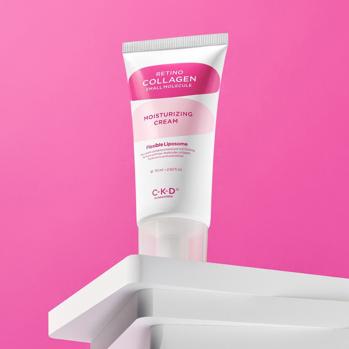 CKD Retinol Collagen Small Molecule Moisturizing Cream 70ml - Anti-Aging Face Moisturizer for Wrinkles & Dry Skin | Day & Night Use