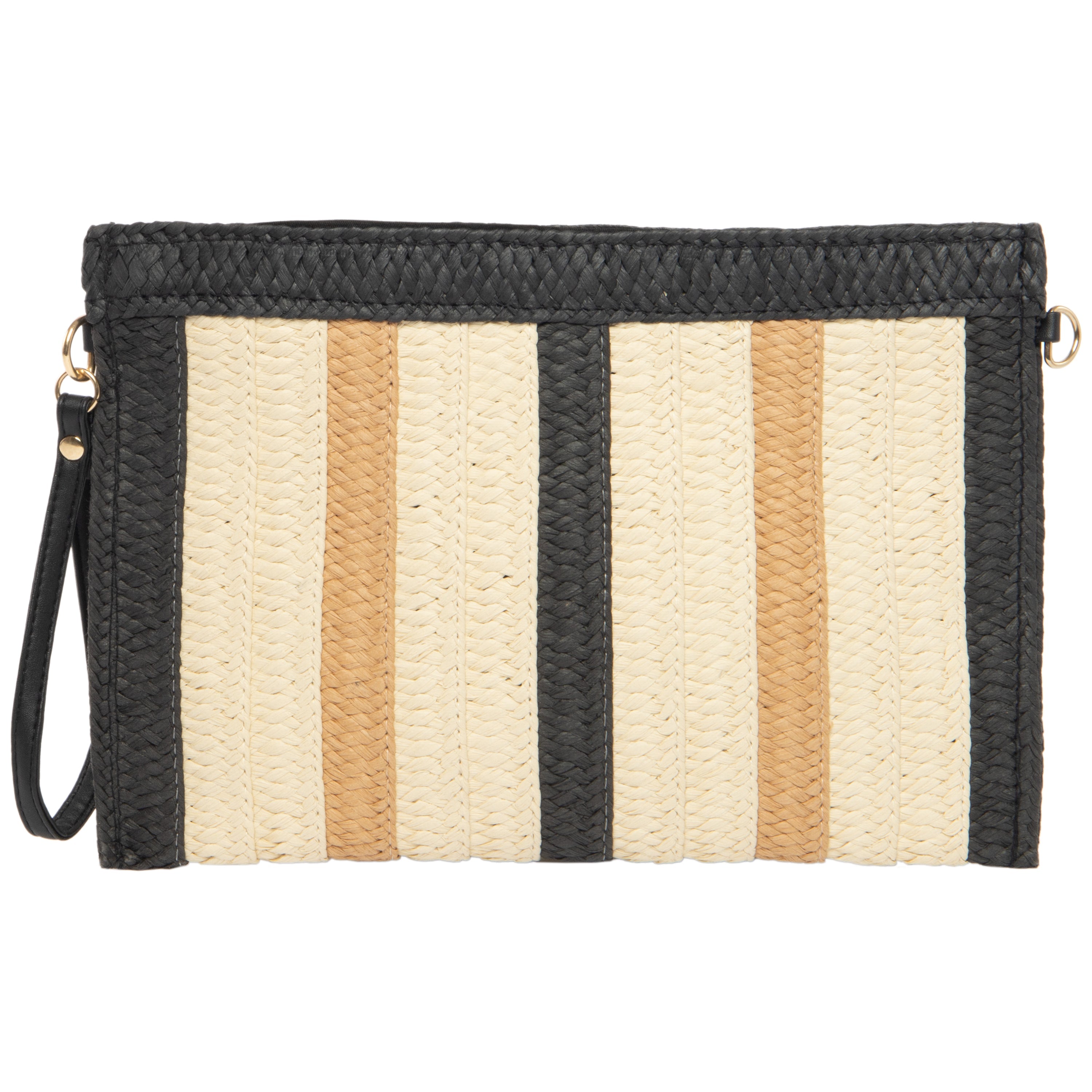 Tierra Zip Top Clutch with Crossbody Strap - Stylish Women's Leather Wallet Handbag for Parties, Travel & Everyday Use