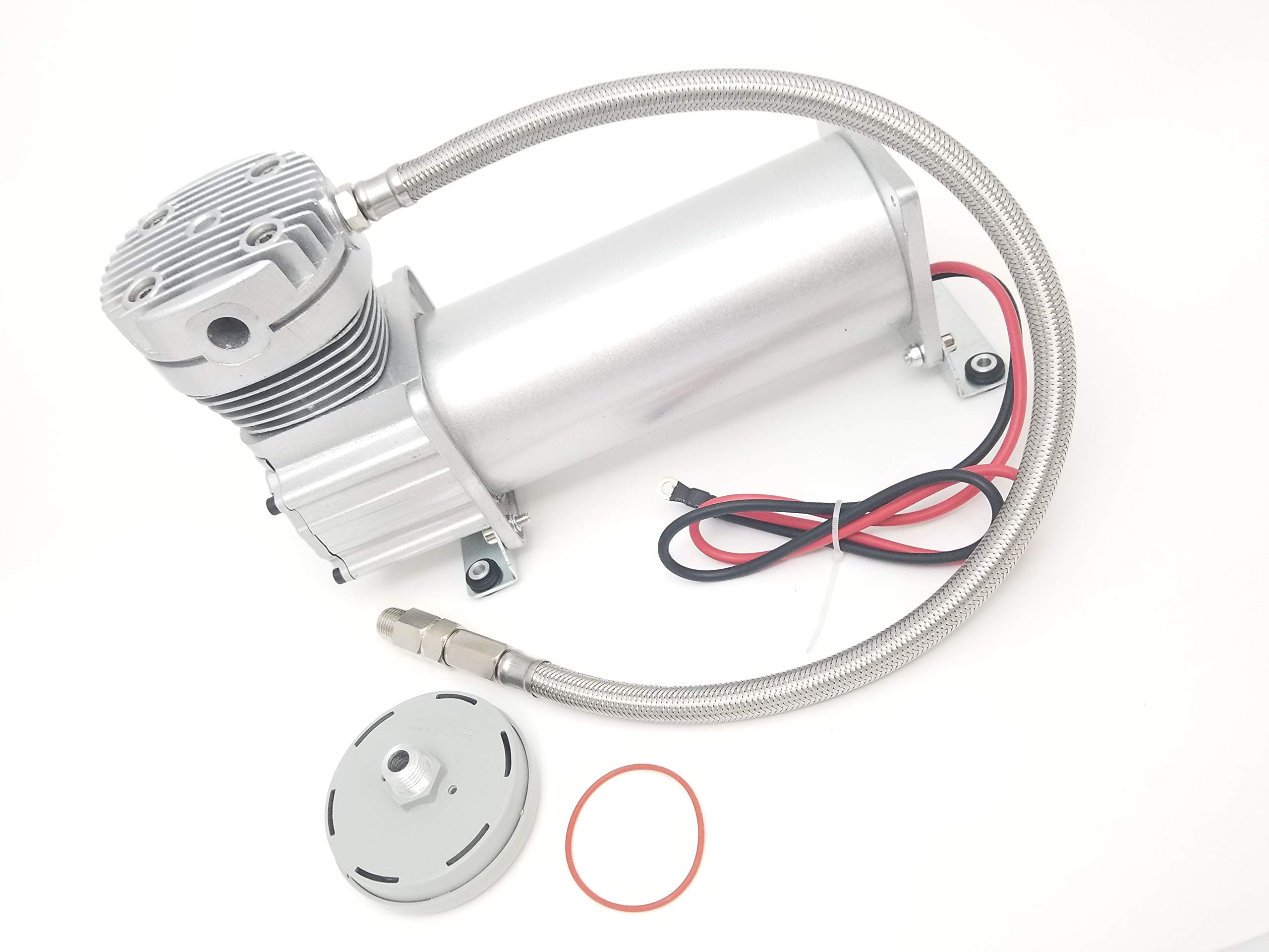 Premium Active Air Universal Towing Helper Assist - Air Ride Suspension Control Management System with Dual Switch - Perfect for Trucks, SUVs & Heavy-Duty Towing Applications