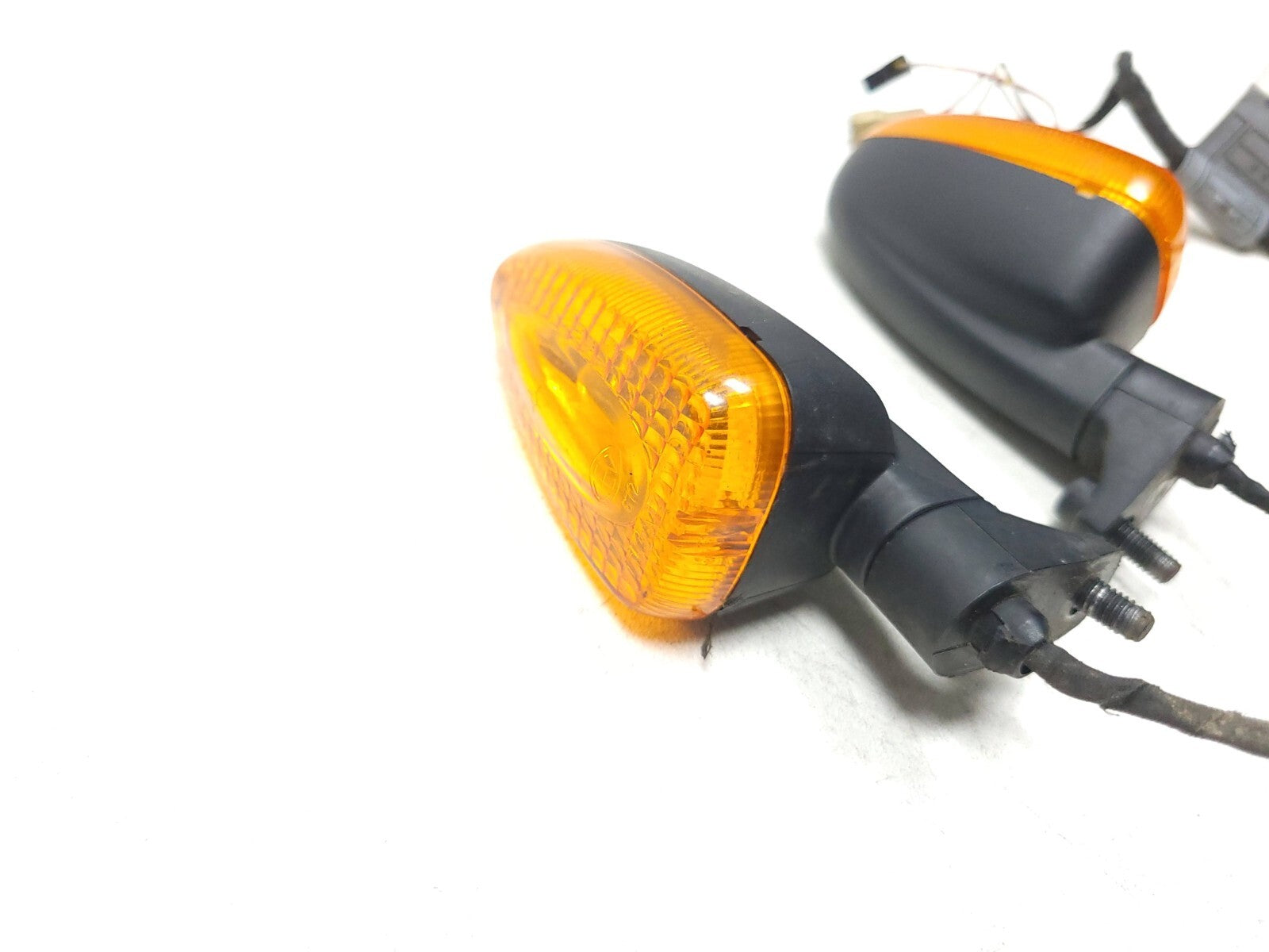 Original BMW K1200R K1200 License Plate Holder with Turn Signal - Compatible with 2005-2008 Models - Perfect for Motorcycle Customization & Street Legal Compliance