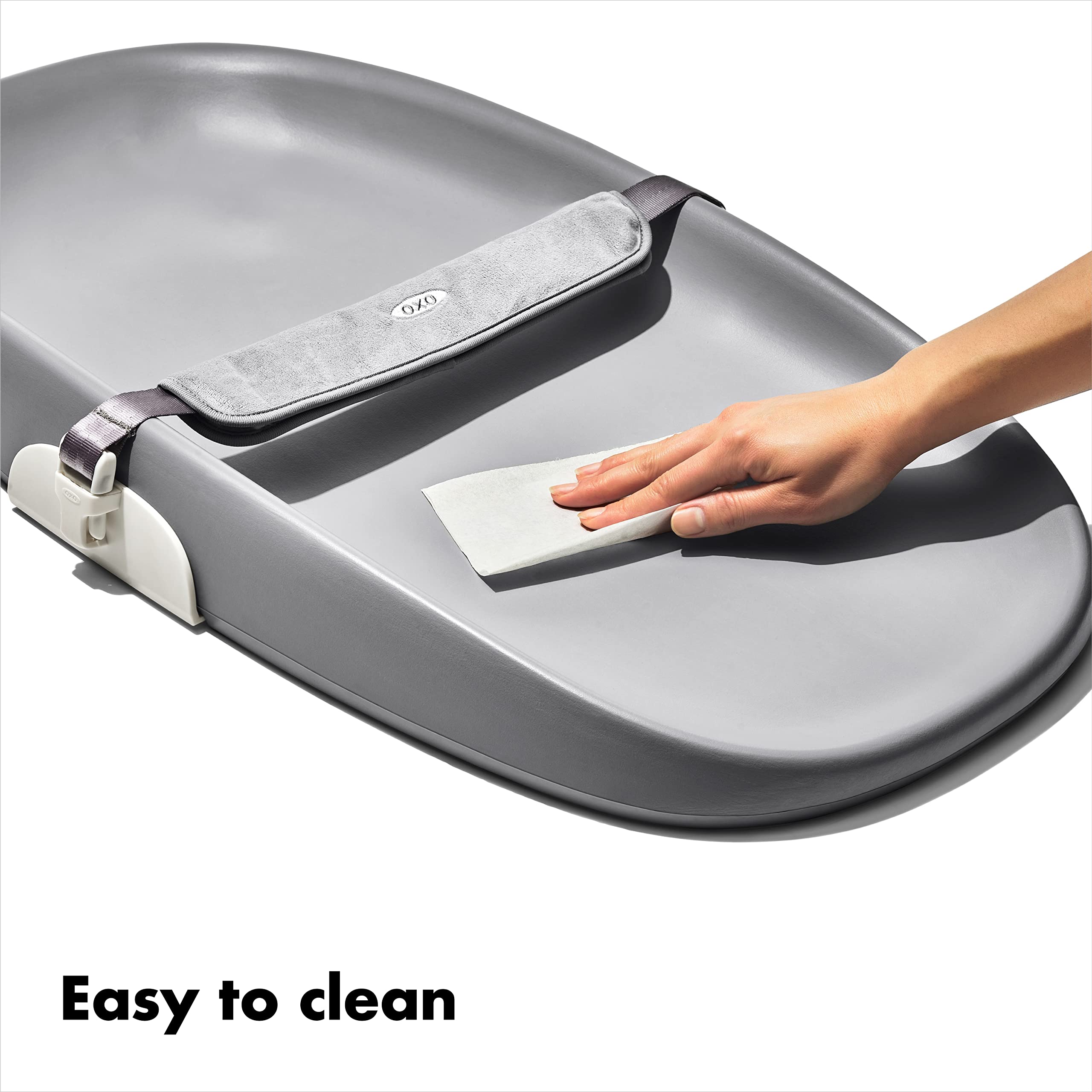 OXO Tot Baby Changing Pad - Waterproof & Portable Diaper Changing Mat for Nursery, Travel & On-the-Go Use