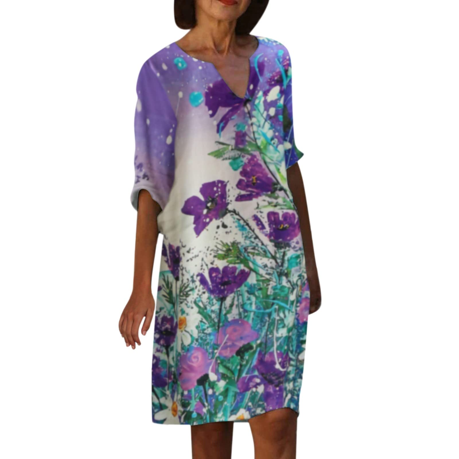 Sexy Women's Bodycon Wrap Dress - V Neck Party & Evening Dress | Hawaiian Style for Night Out, Club, Date Night & Special Occasions