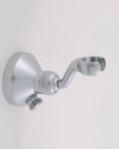 Jaclo 6457-ULB Traditional Water Supply Elbow with Fork Handshower Holder - Perfect for Bathroom Shower Installation & Handheld Showerhead Organization