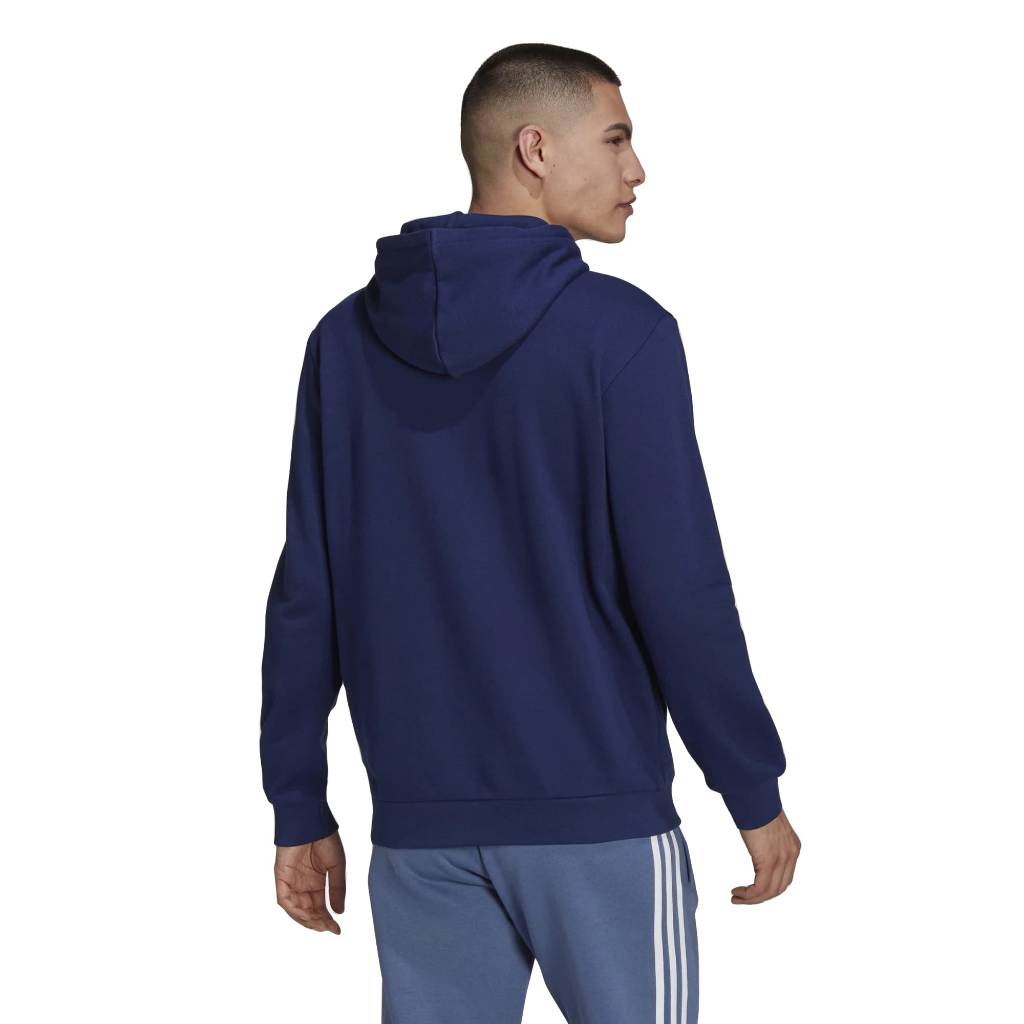 Adidas Originals Men's Adicolor Essentials Trefoil Hoodie - Comfortable Cotton Pullover for Casual Wear, Street Style & Gym