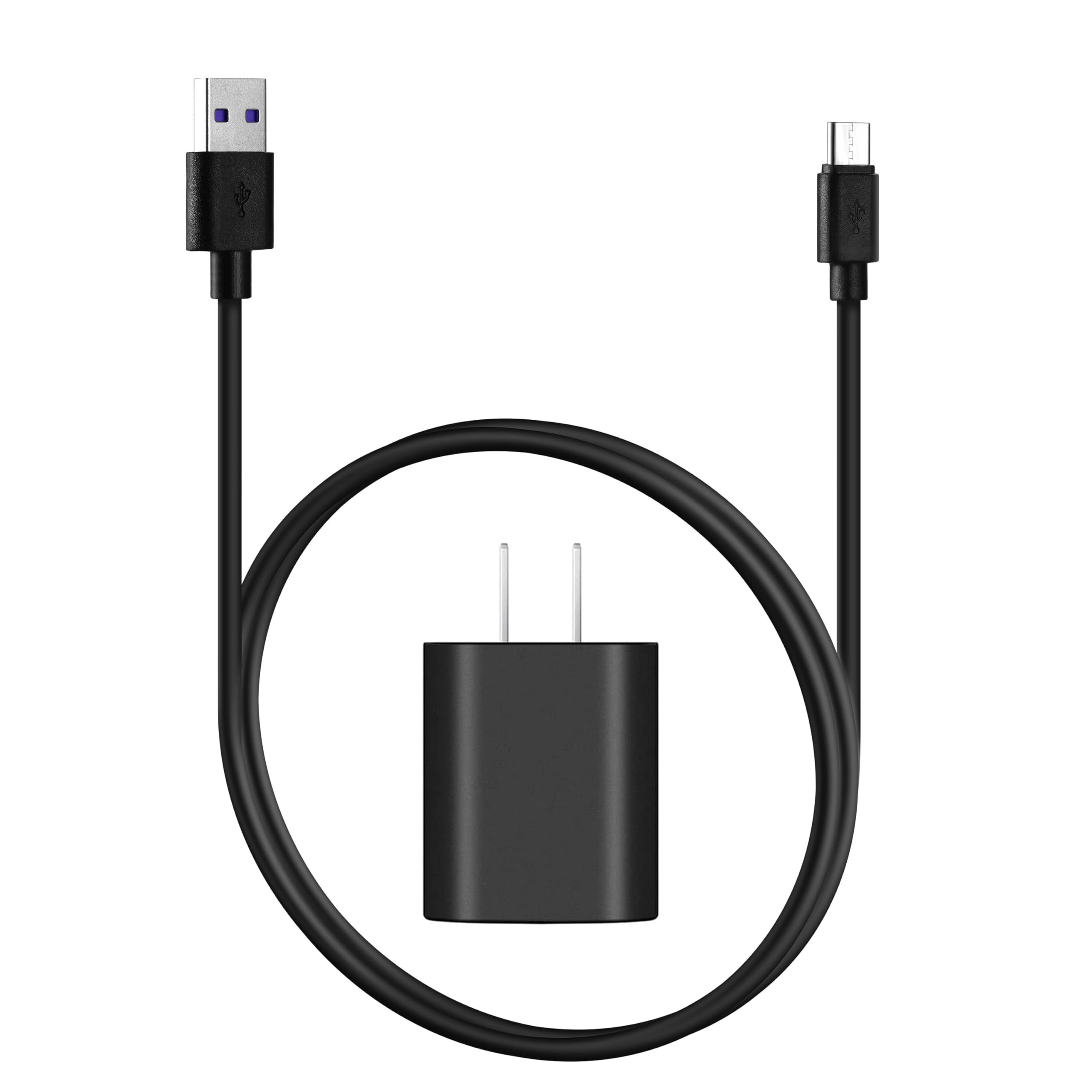 USB Bike Light Charger Cable & Wall Adapter - Compatible with Victoper, BrightRoad, Cuvccn & More | Replacement Charging Cord for Cycling Safety Lights | Perfect for Night Riding, Commuting & Outdoor Adventures