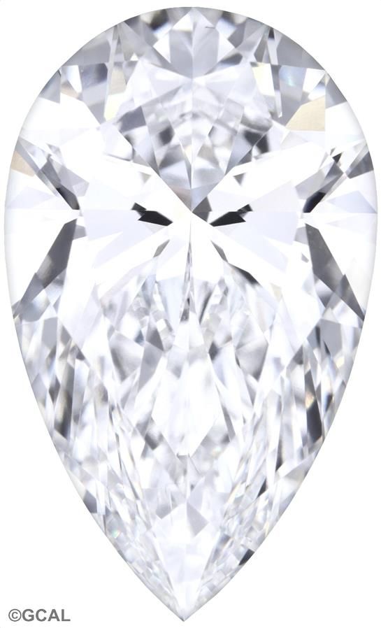 3.05 Carat E VVS1 Pear Lab Grown Diamond - Elegant Engagement Ring & Wedding Jewelry for Women