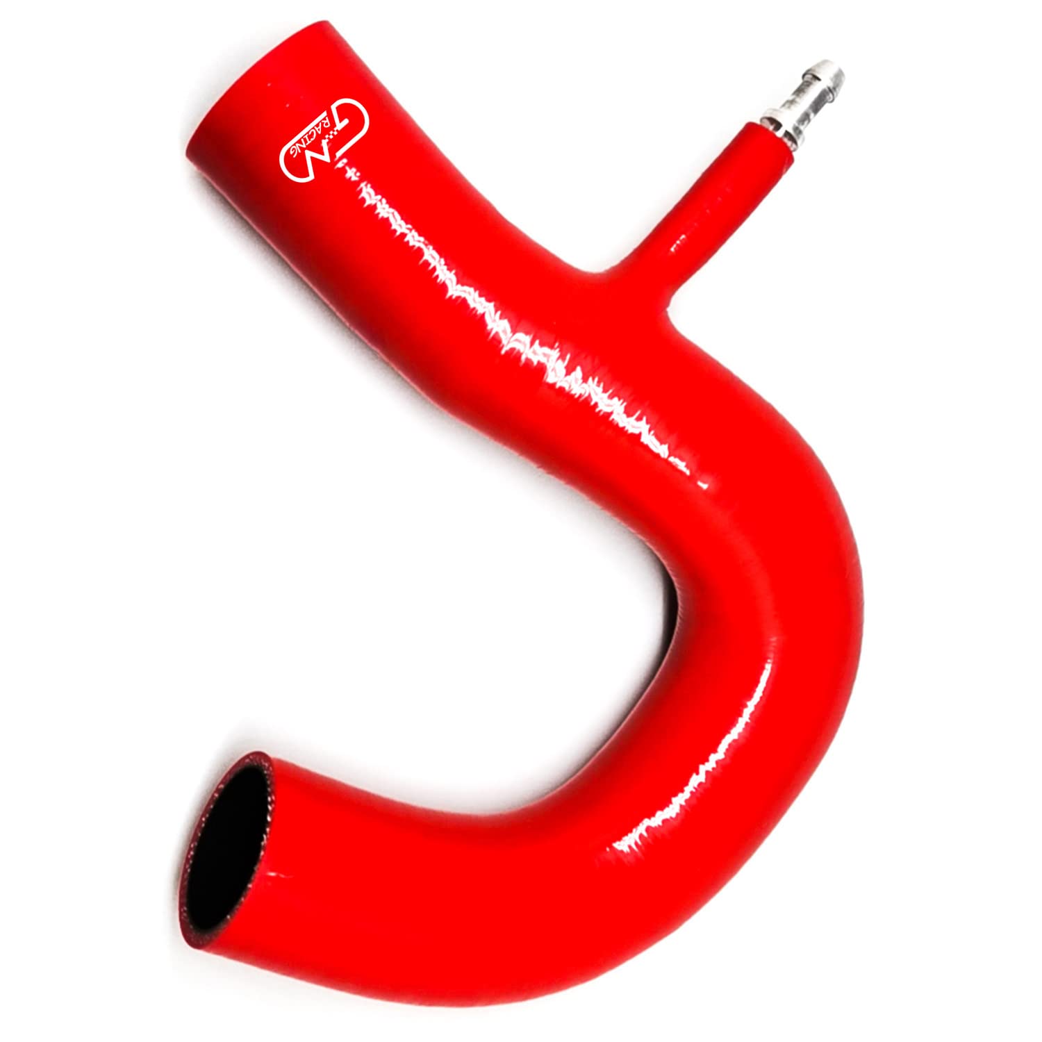 Fit Benz Smart Car Fortwo Roadster 2008-2009 Silicone Induction Intake Hose Clamps (Red) - High Performance Replacement Part for Enhanced Airflow & Engine Efficiency